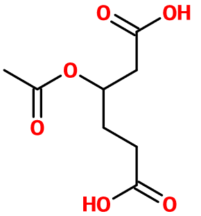 (image for) MC007698 3-(Acetyloxy)hexanedioic acid